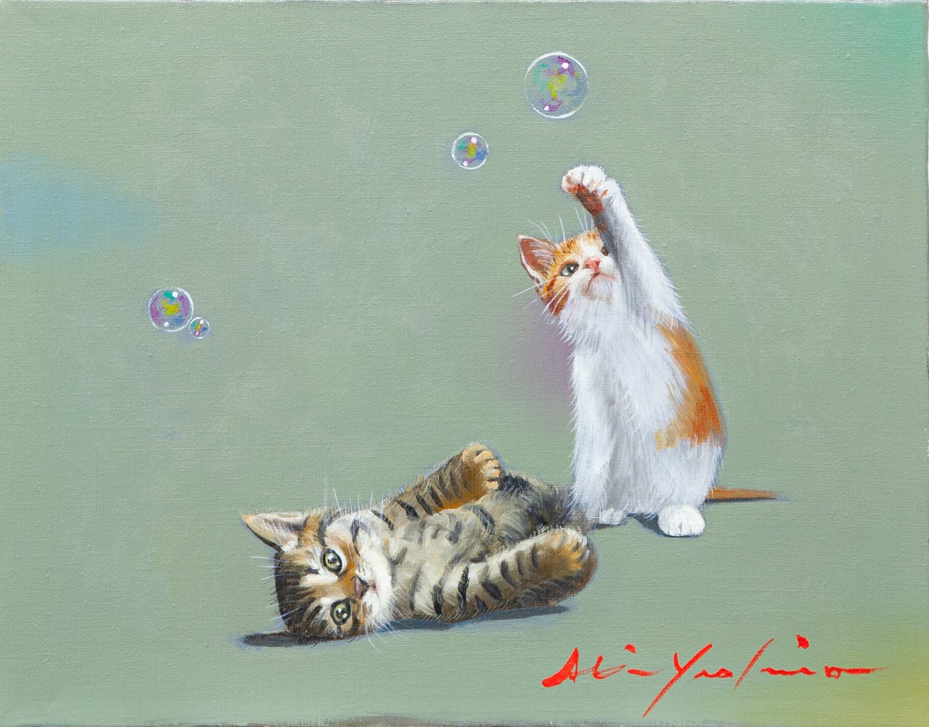 四季彩ねこ 秋の１